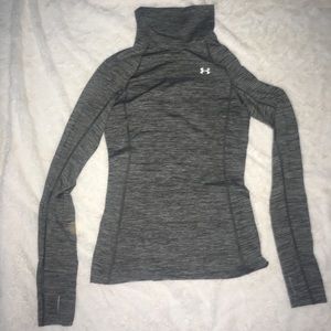 Turtle neck spandex shirt